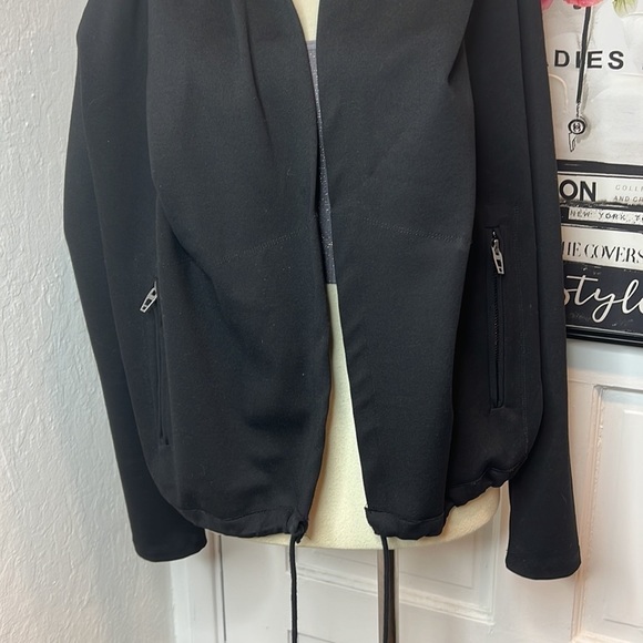 BLANKNYC Black Hooded Cotton Blend Jacket Size S - Picture 4 of 7